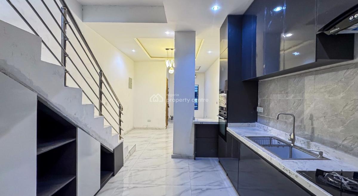 Spacious Newly Built 2bed Terrace, Fully Serviced with 24 Hrs Power, Lekki Phase 1, Lekki, Lagos, Terraced Duplex for Rent