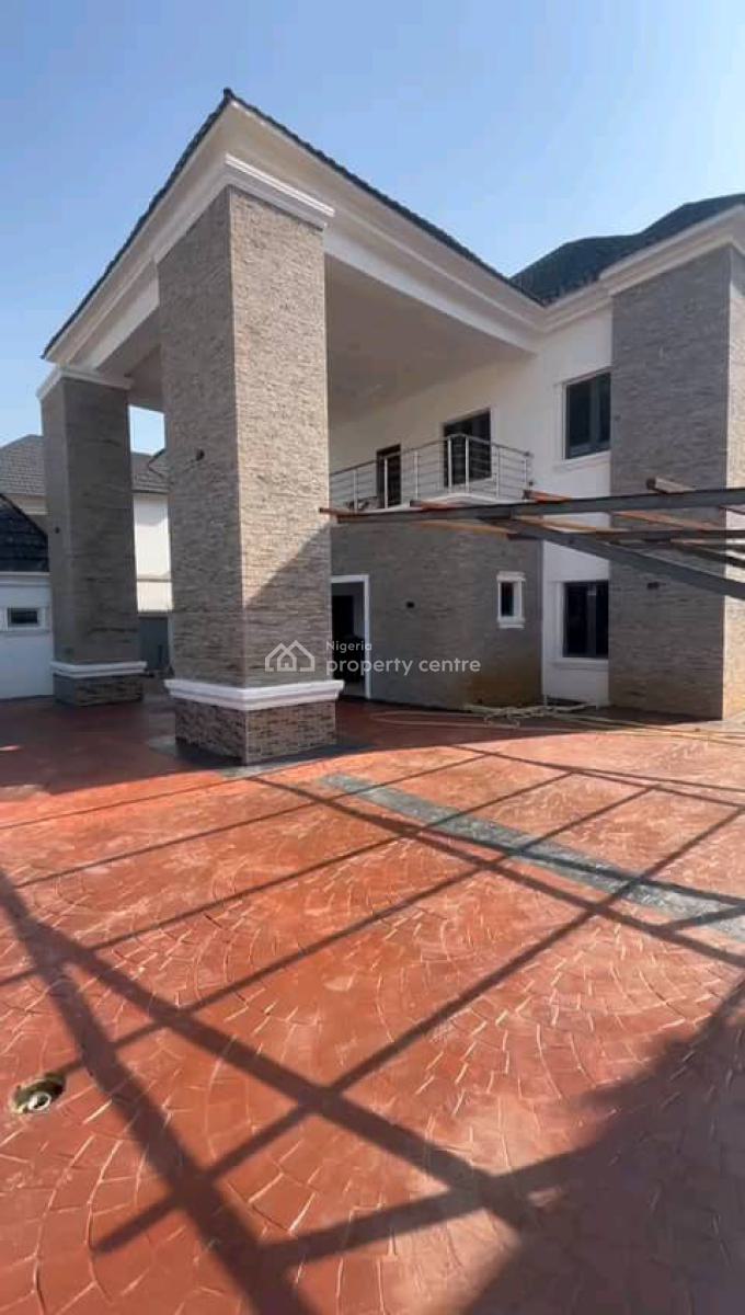 Brand New 5 Bedroom Fully Detached Duplex with Bq & Gatehouse, Galadimawa, Abuja, Detached Duplex for Sale