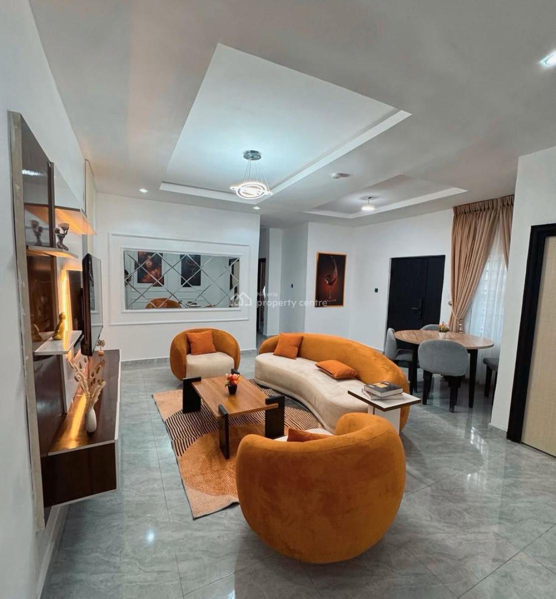 Brand New 2-bedroom Luxurious Apartment -- Surulere, Lagos, Surulere, Lagos, House Short Let