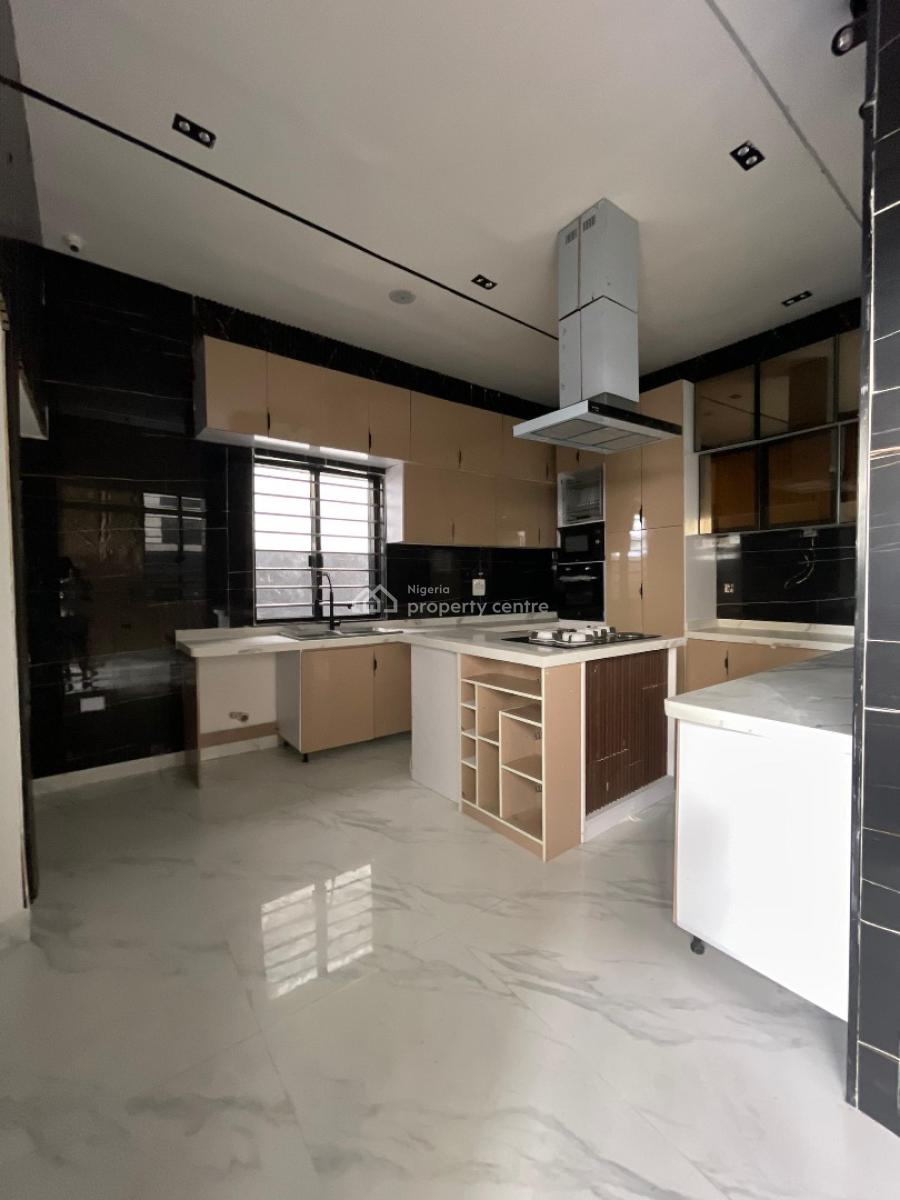 Exquisite Five  Bedroom Fully Detached Duplex with Pool, Patio and Bq, Ajah, Lagos, Detached Duplex for Sale