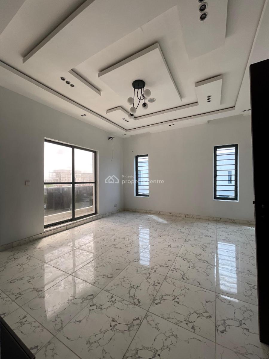 Spacious 4 Bedroom Semi Detached Duplex with Bq in a Well Secured Estat, Ajah, Lagos, Semi-detached Duplex for Sale