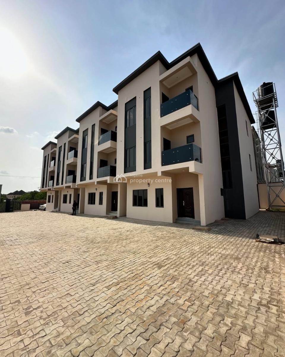 Brand New 4 Bedrooms Terrace Duplex with Bq, Gaduwa, Abuja, Terraced Duplex for Sale