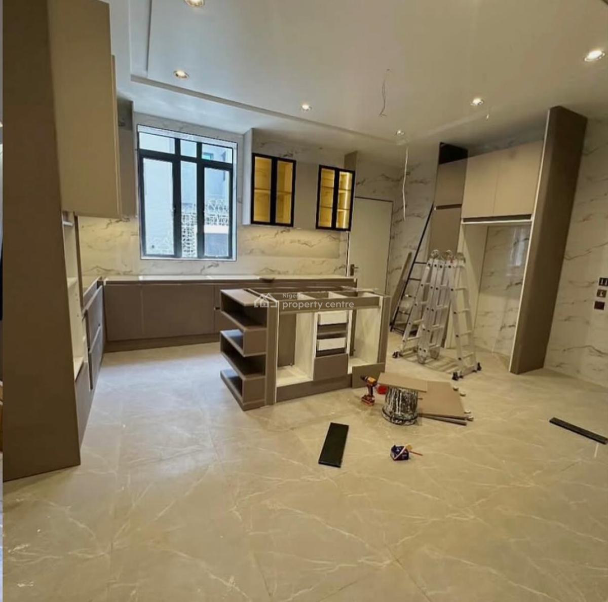 Newly Built 6 Bedrooms Fully Detached with Bq and  Elevator, Kado, Abuja, Detached Duplex for Sale