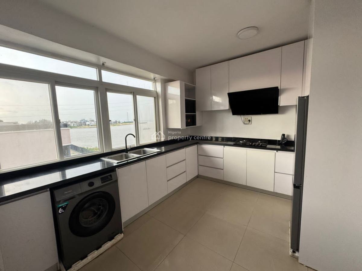 Fully Furnished 3 Bedroom Waterfront with Bq, Lekki Phase 1, Lekki, Lagos, Flat / Apartment for Rent