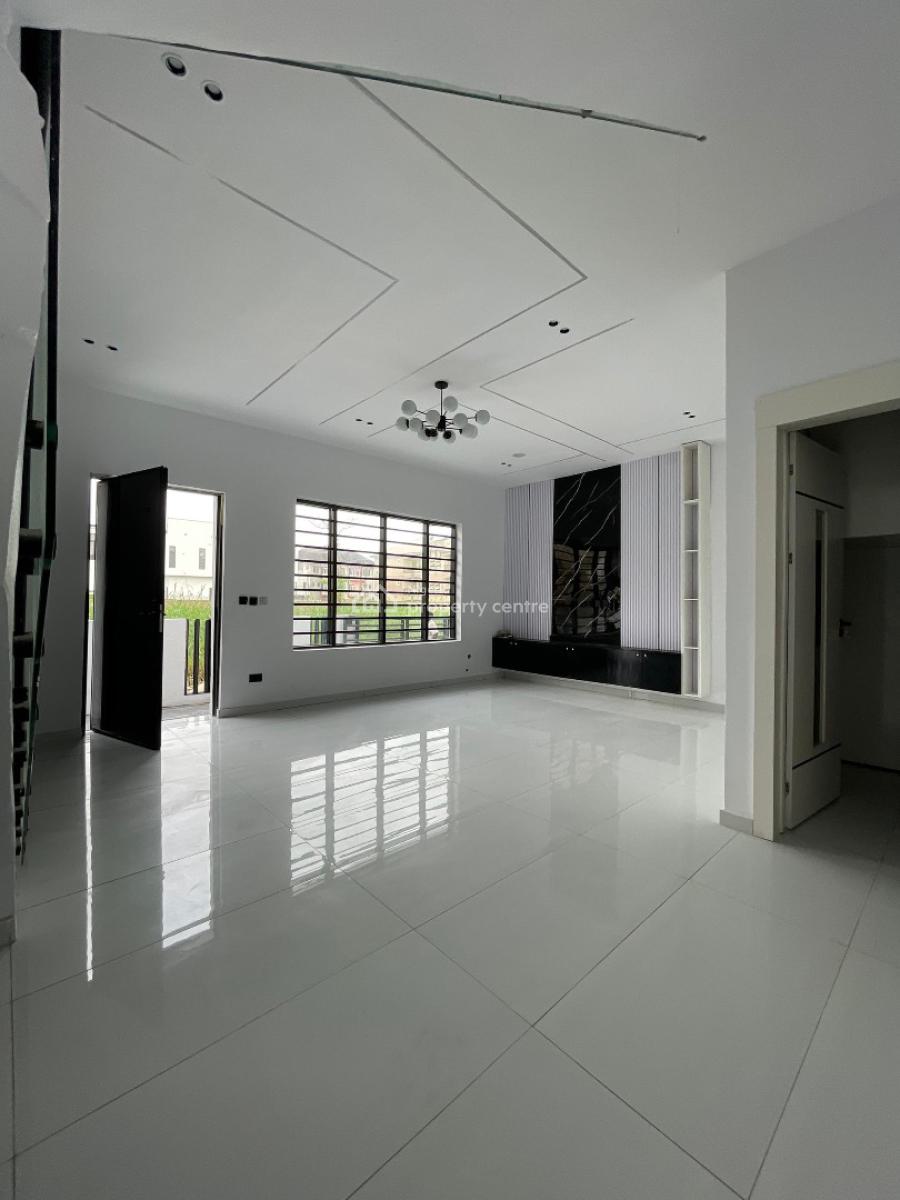 Spacious 4 Bedroom Semi Detached Duplex with Bq in a Well Secure, Ajah, Lagos, Semi-detached Duplex for Sale