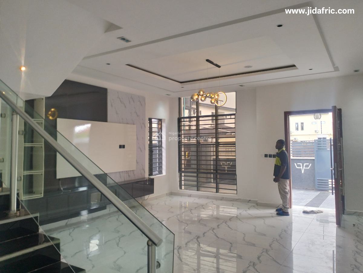 Exquisitely 5 Bedroom with Pool, Sunshine Estate, Sangotedo, Ajah, Lagos, Detached Duplex for Sale