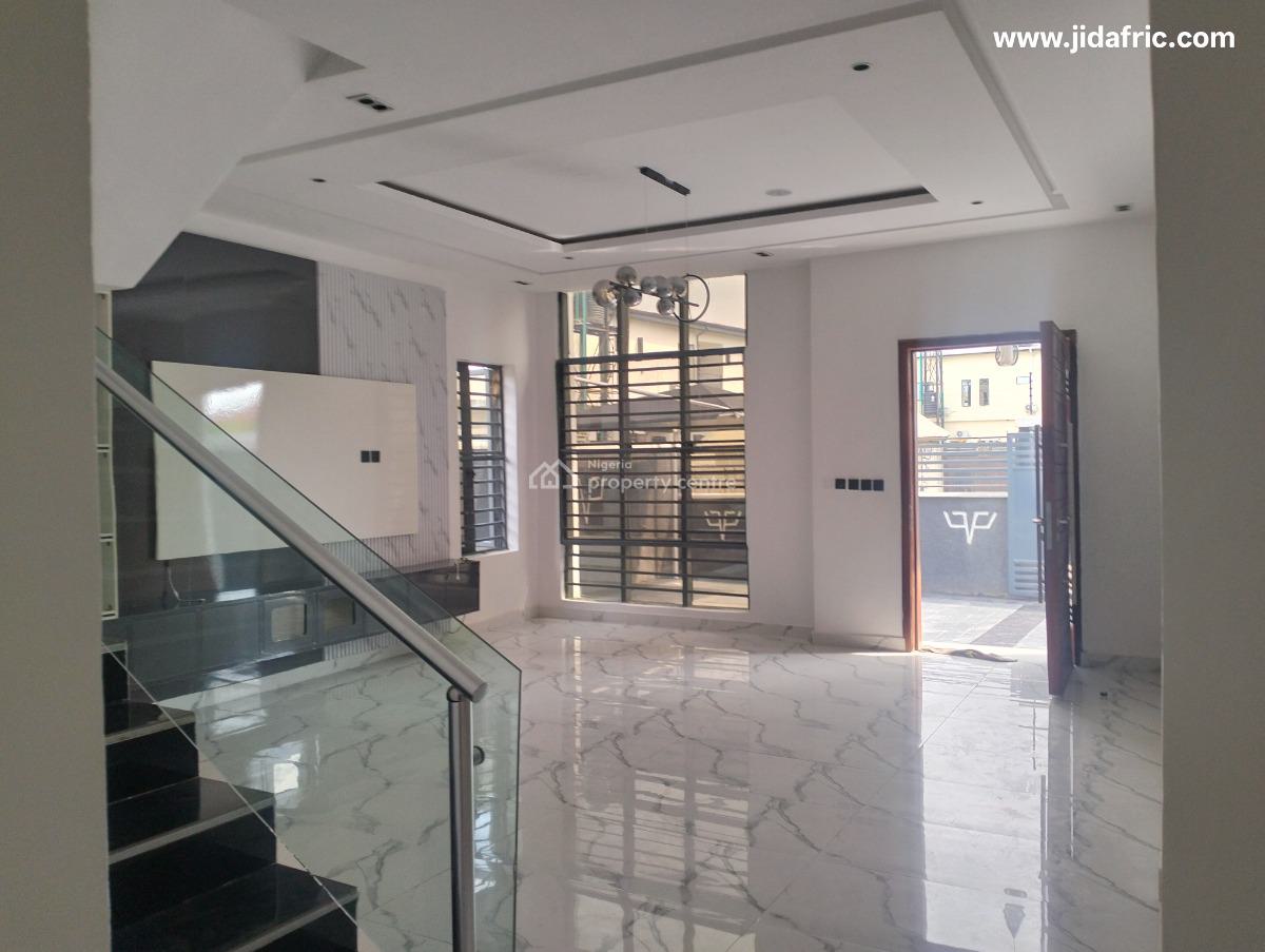 Exquisitely 5 Bedroom with Pool, Sunshine Estate, Sangotedo, Ajah, Lagos, Detached Duplex for Sale