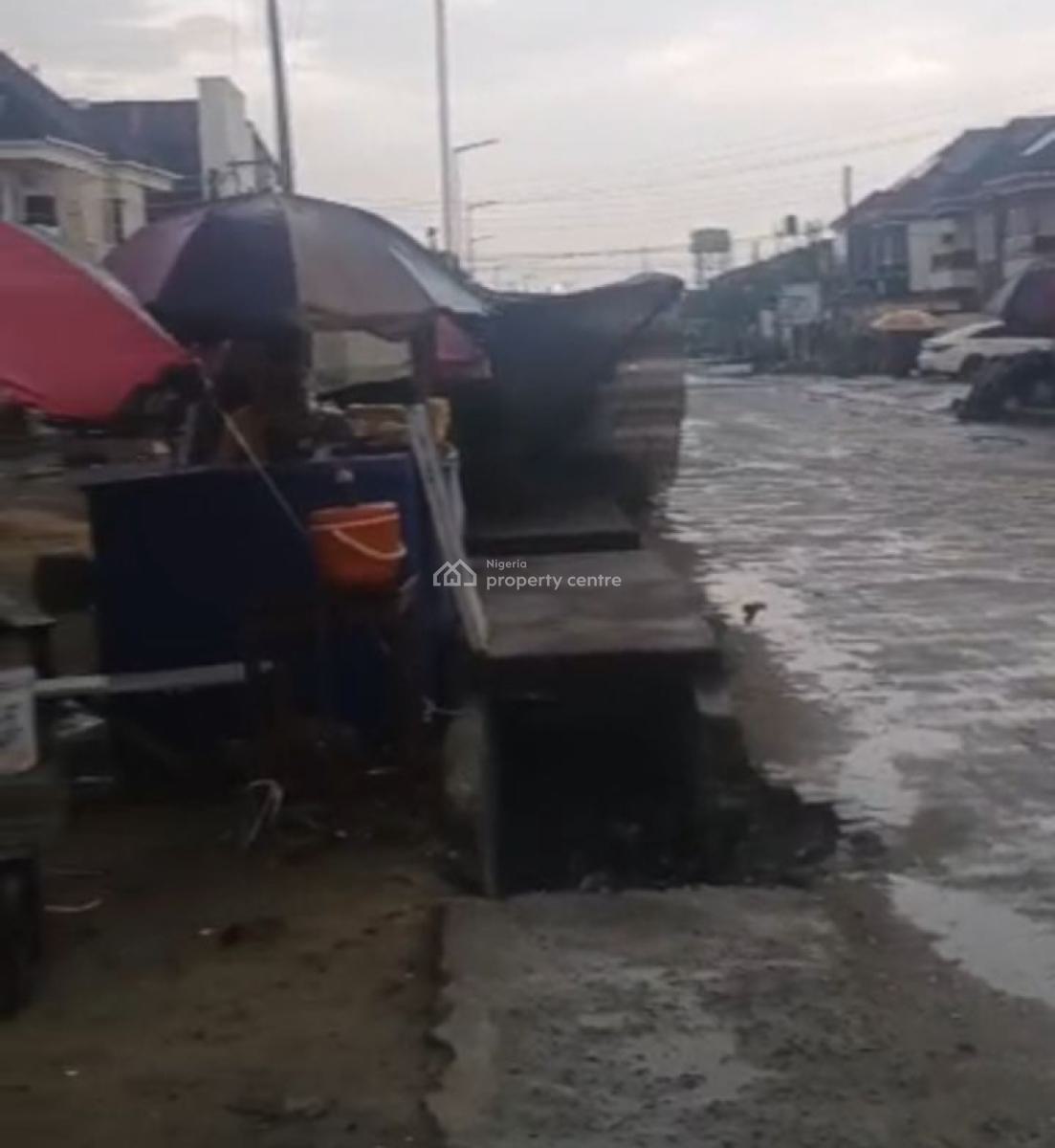 Cornerpiece Dry Land Measuring 678sqm (video Available on Request), Along Ologolo Major Road, Ologolo, Lekki, Lagos, Residential Land for Sale