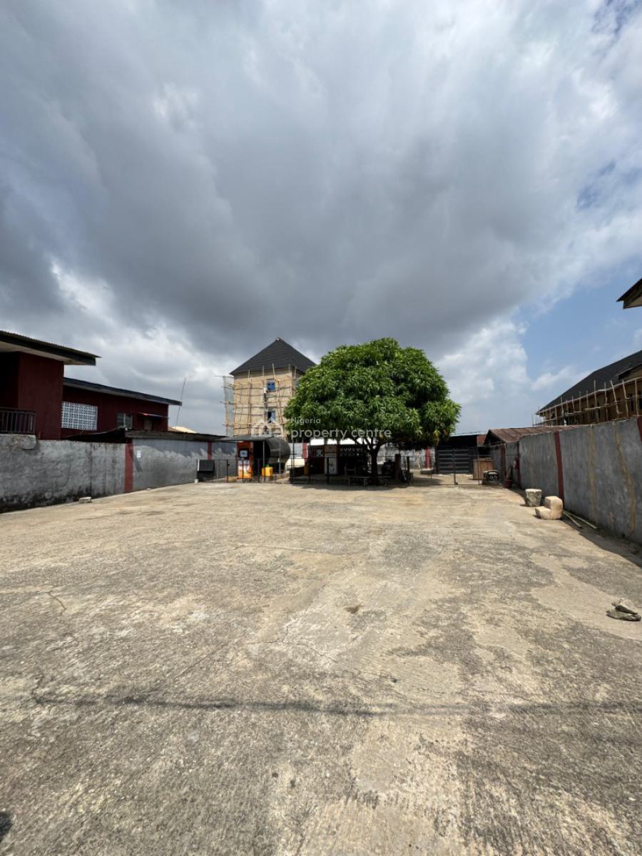 a Empty Landed Property on a Full Plot in The Very Strategic Area, Surulere, Lagos, Residential Land for Sale