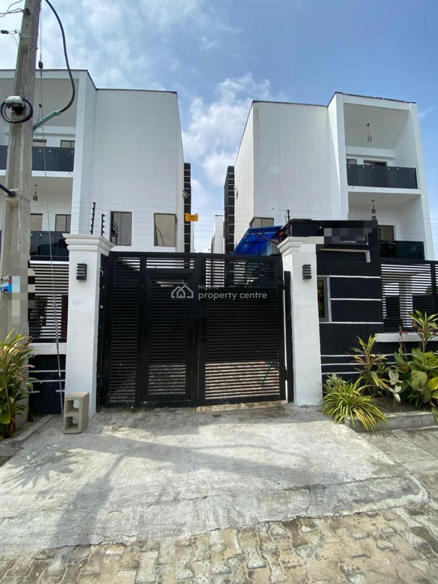 a Lovely 3 Bedroom Semi Detached Duplex with Bq, Ajah, Lagos, Semi-detached Duplex for Sale