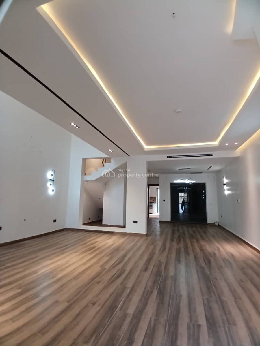 Serviced 4 Bedroom Terraced Duplex with a Bq, Guzape District, Abuja, Terraced Duplex for Rent