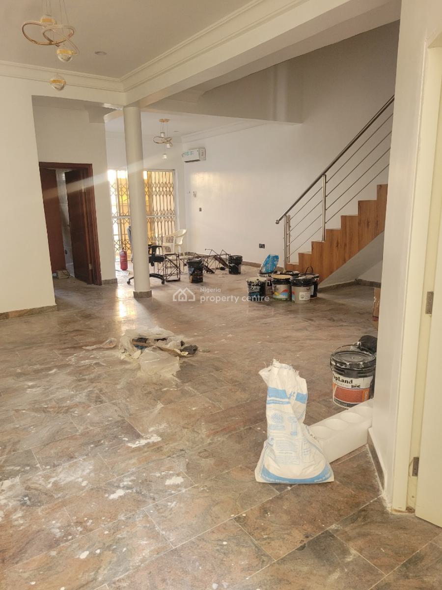 Newlt Renovated 4 Bedroom Terrace + Bq & Swimming Pool, Jabi, Abuja, Terraced Duplex for Rent