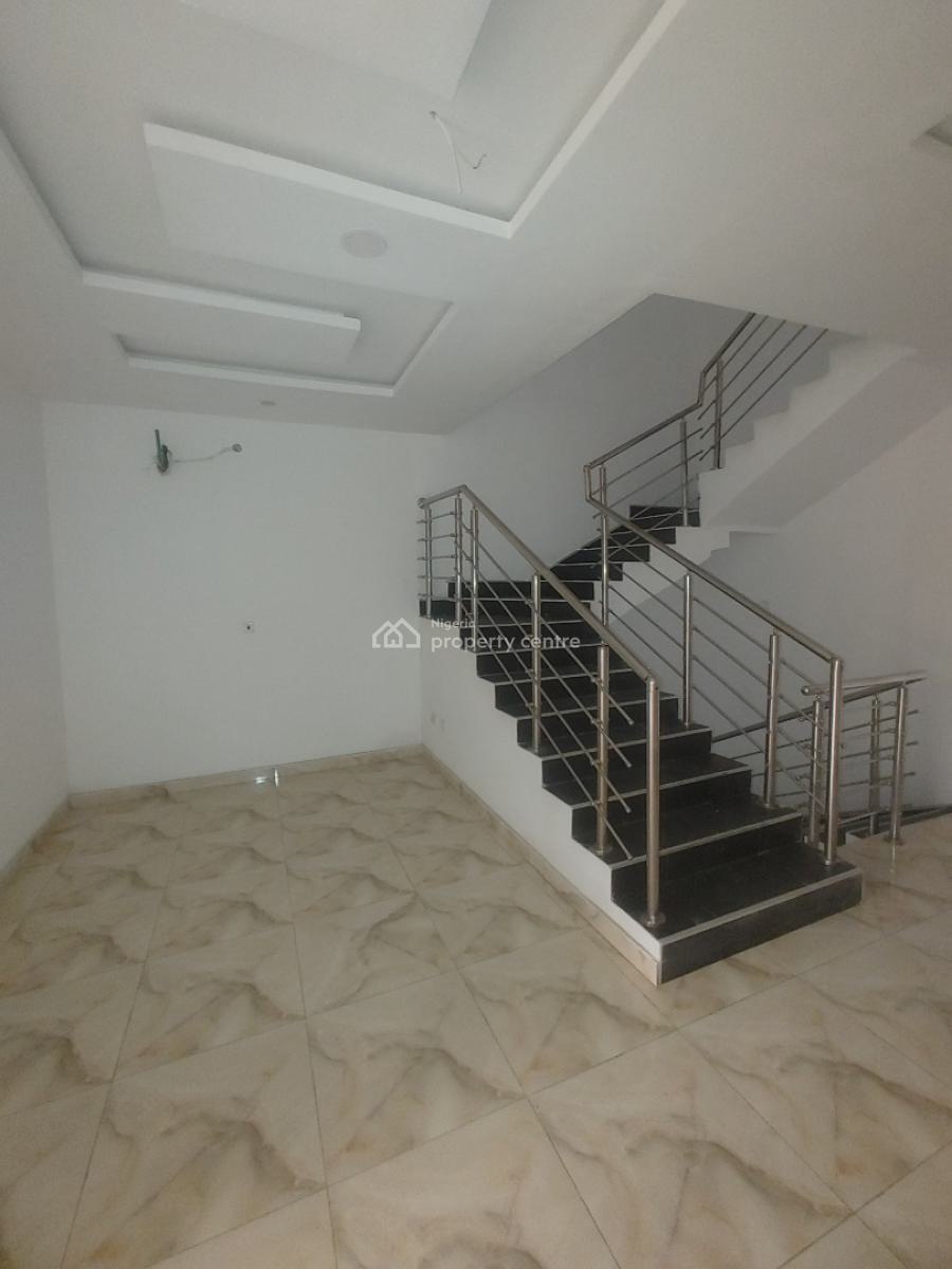 Brand New 4 Bedroom Terrace Duplex in an Access Control Estate, Sangotedo, Ajah, Lagos, Flat / Apartment for Rent