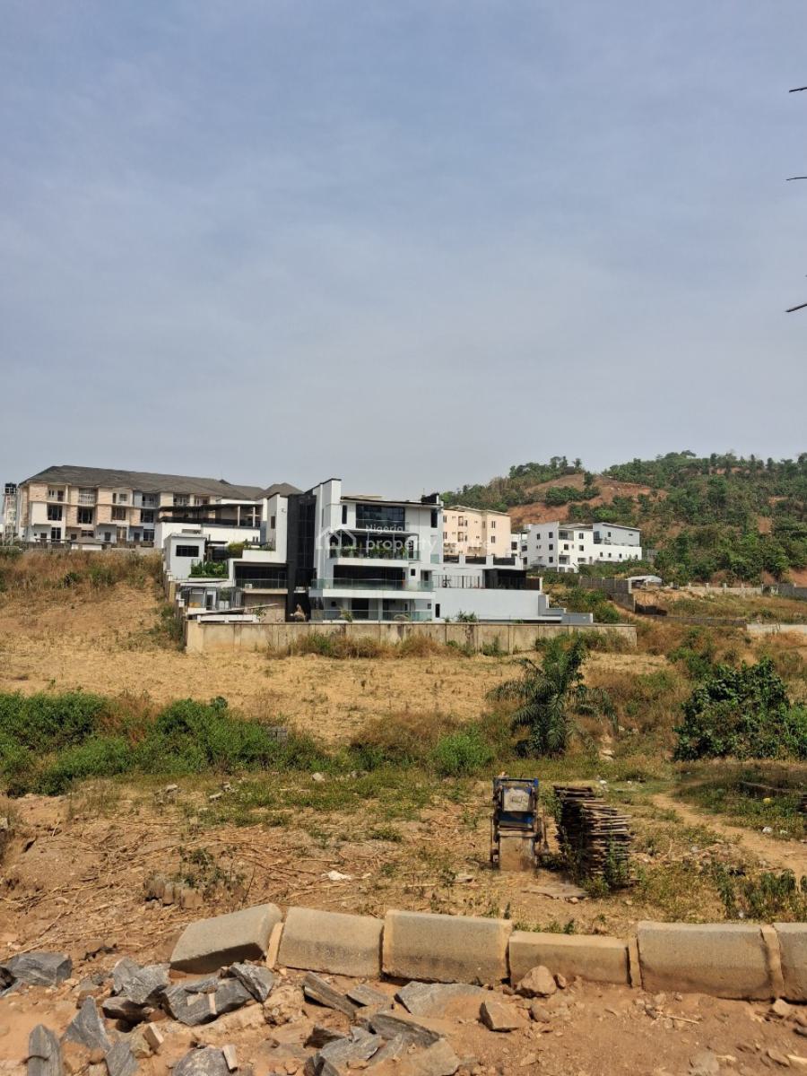 500 Sqm Estate Plot for a Fully Detached Duplex on 2 Suspended Floors, Coza Axis, Guzape District, Abuja, Residential Land for Sale