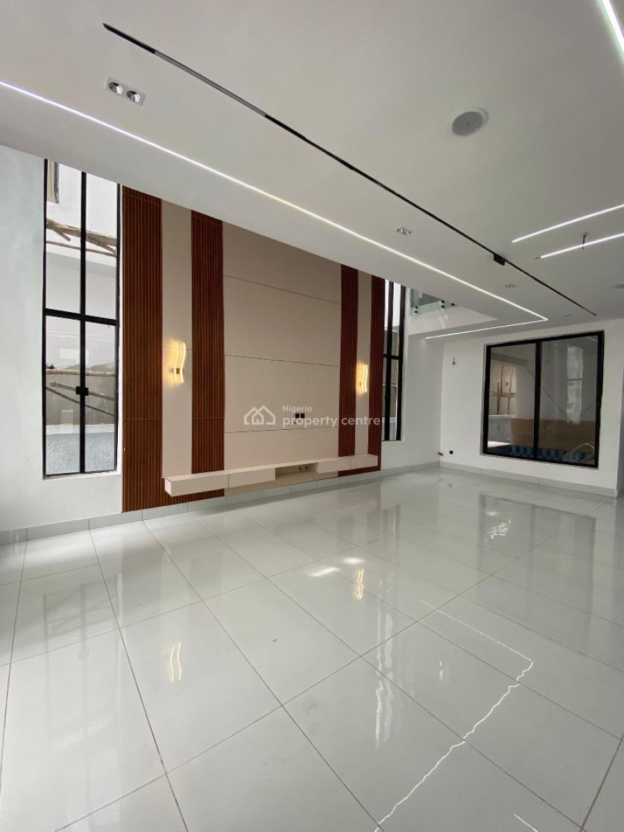Radiant 5 Bedroom Fully Detached Duplex with Pool & Bq, Ajah, Lagos, Detached Duplex for Sale
