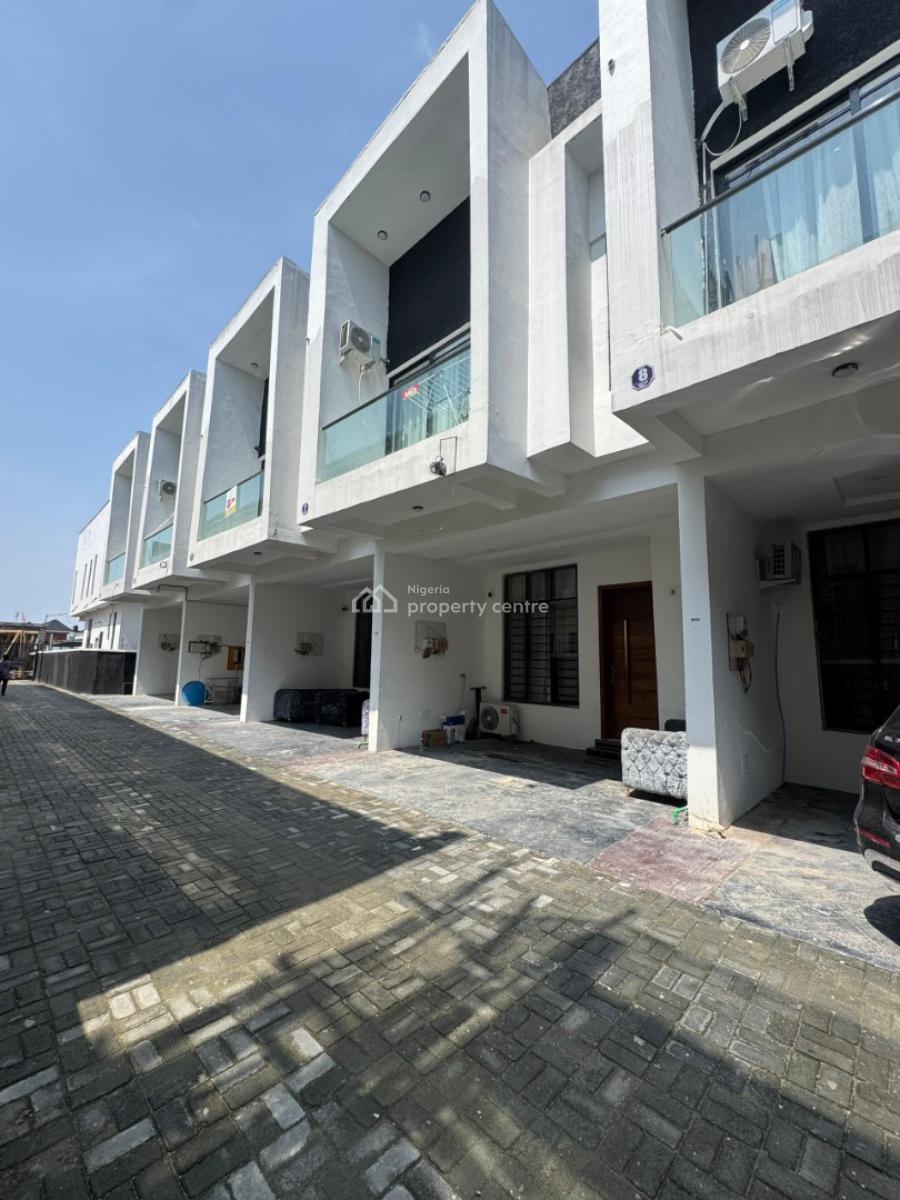 Newly Built 3 Bedroom Terrace Duplex with Bq, Ikota, Lekki, Lagos, Terraced Duplex for Rent