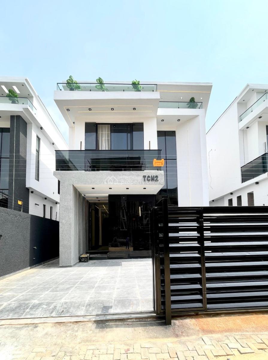 5 Bedroom Duplex with a Swimming Pool and a Bq, Chevron Toll Gate, Lekki, Lagos, Detached Duplex for Sale