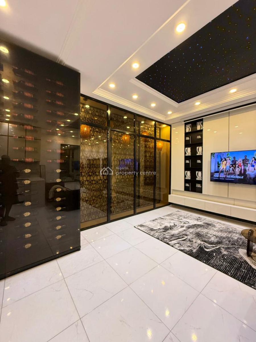 Luxuriously Furnished One Bedroom Apartment with Cinema, Chevron Drive, Lekki, Lagos, Flat / Apartment Short Let