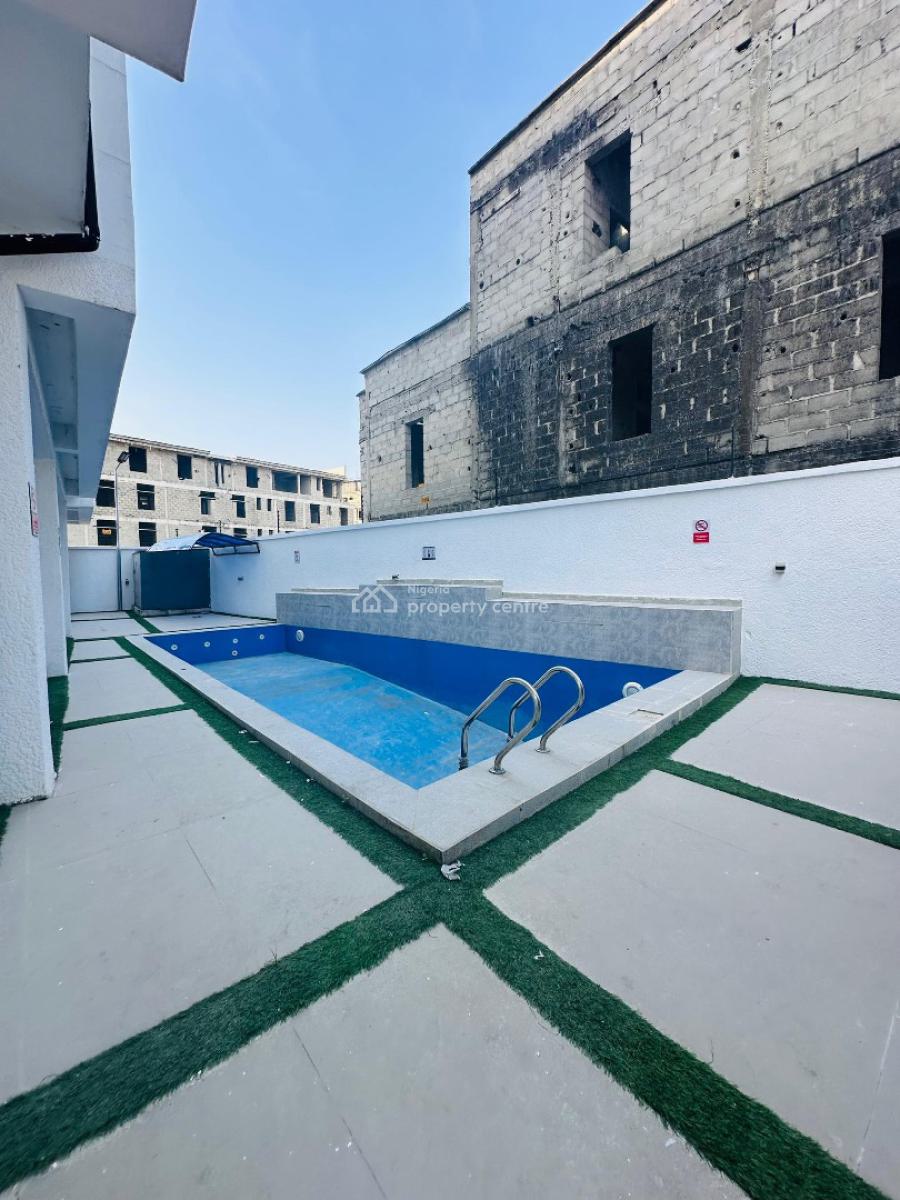 Nicely Built 3 Bedroom Apartment with Swimming Pool,gym&elevator, Ikate, Lekki, Lagos, Flat / Apartment for Sale