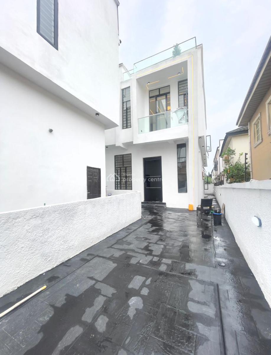 Lovely 4 Bedroom Detached Duplex with a Room Bq in a Secured Estate, Ajah, Lagos, Detached Duplex for Sale