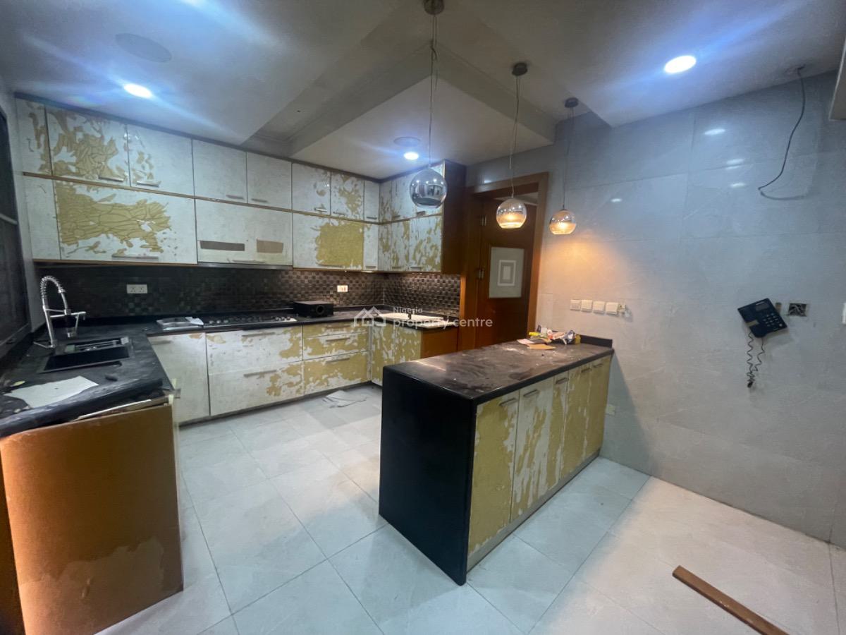 a 4 Bedroom Semi Detached Duplex on 2 Floors with Swiming Pool, Gym & Bq, Lekki Phase 1, Lekki, Lagos, House for Rent