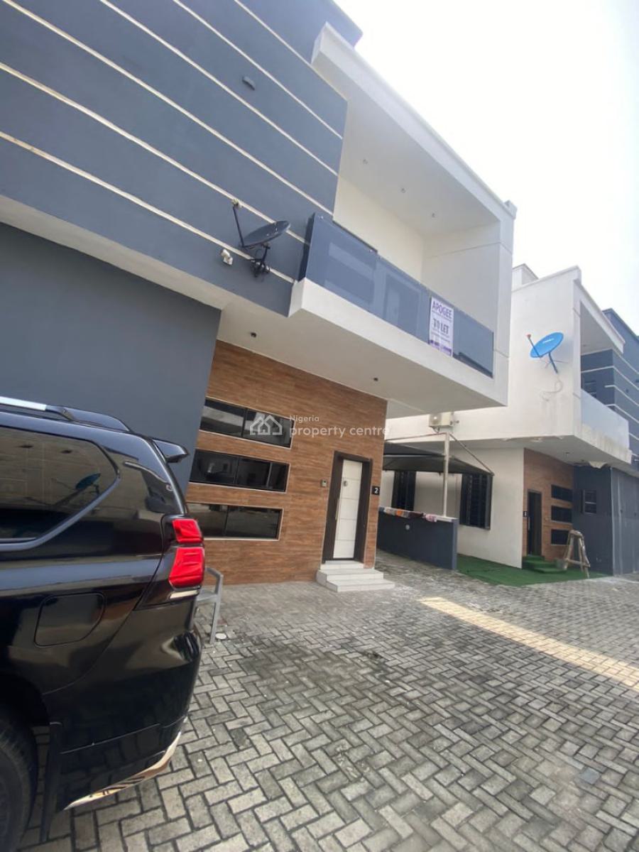 4 Bedroom Semi Detached  Duplex, Orchid Road, Ikota, Lekki, Lagos, Semi-detached Duplex for Rent