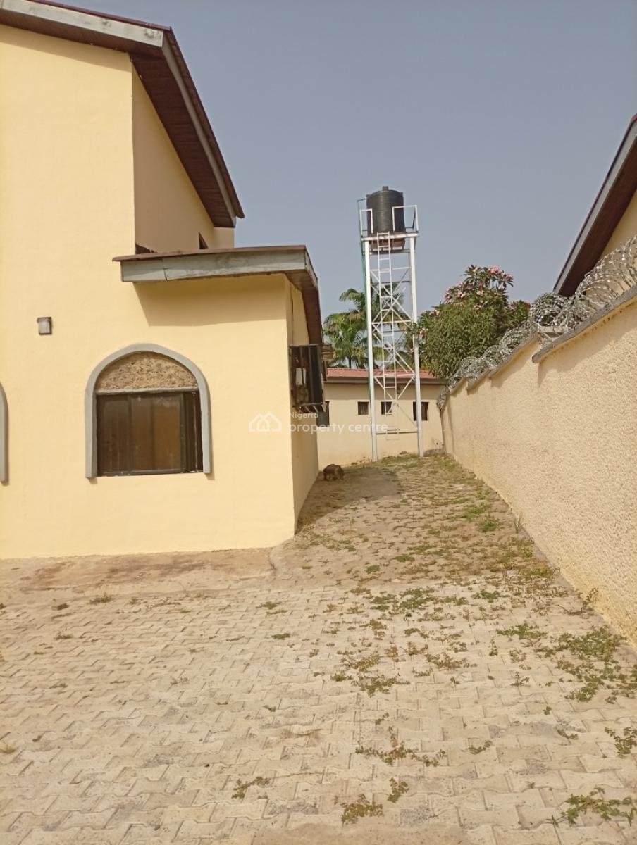 Spacious and Clean 5 Bedroom Detached Duplex with 2 Rooms Bq, Maitama District, Abuja, Semi-detached Duplex for Rent