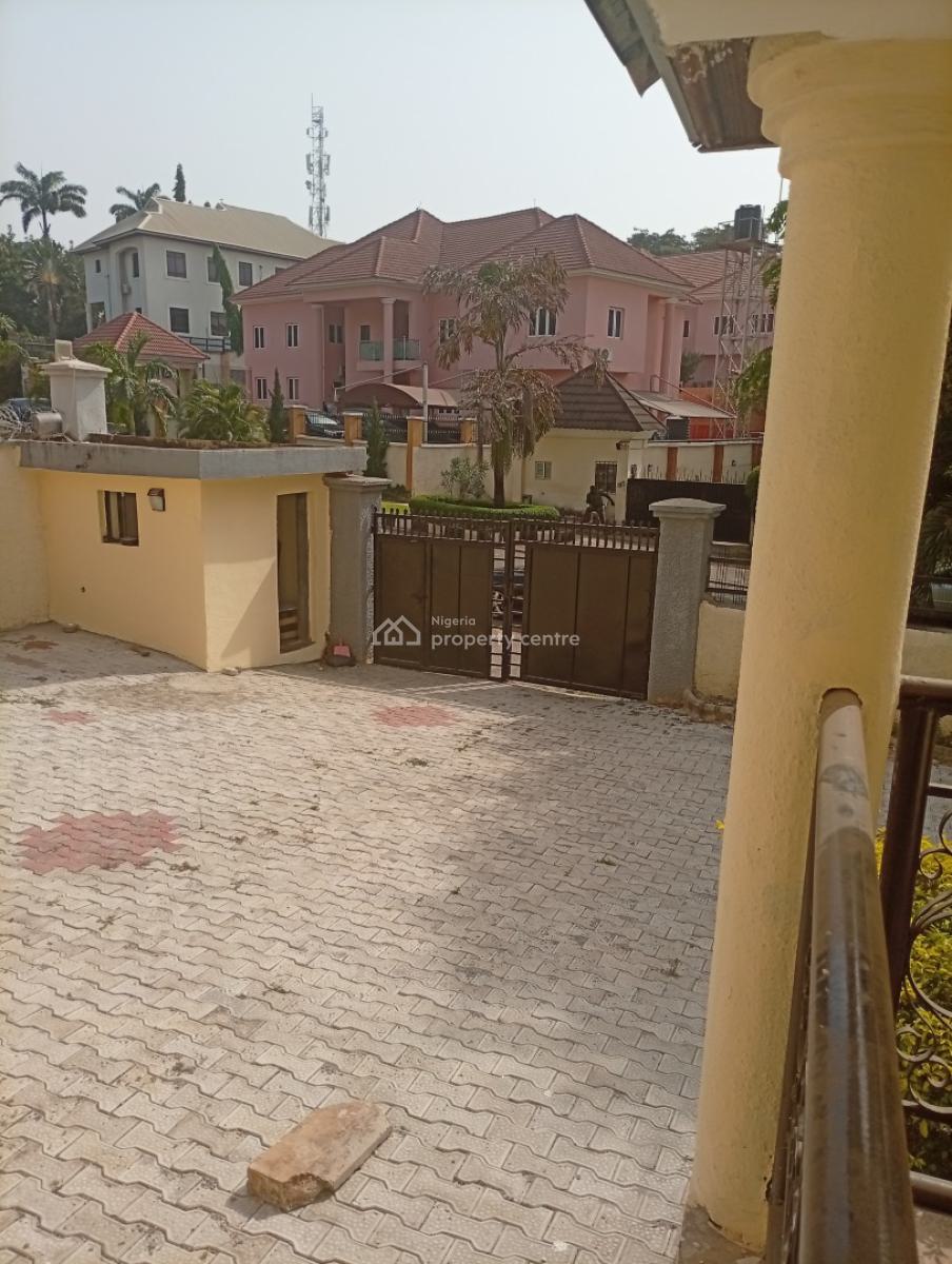 Spacious and Clean 5 Bedroom Detached Duplex with 2 Rooms Bq, Maitama District, Abuja, Semi-detached Duplex for Rent