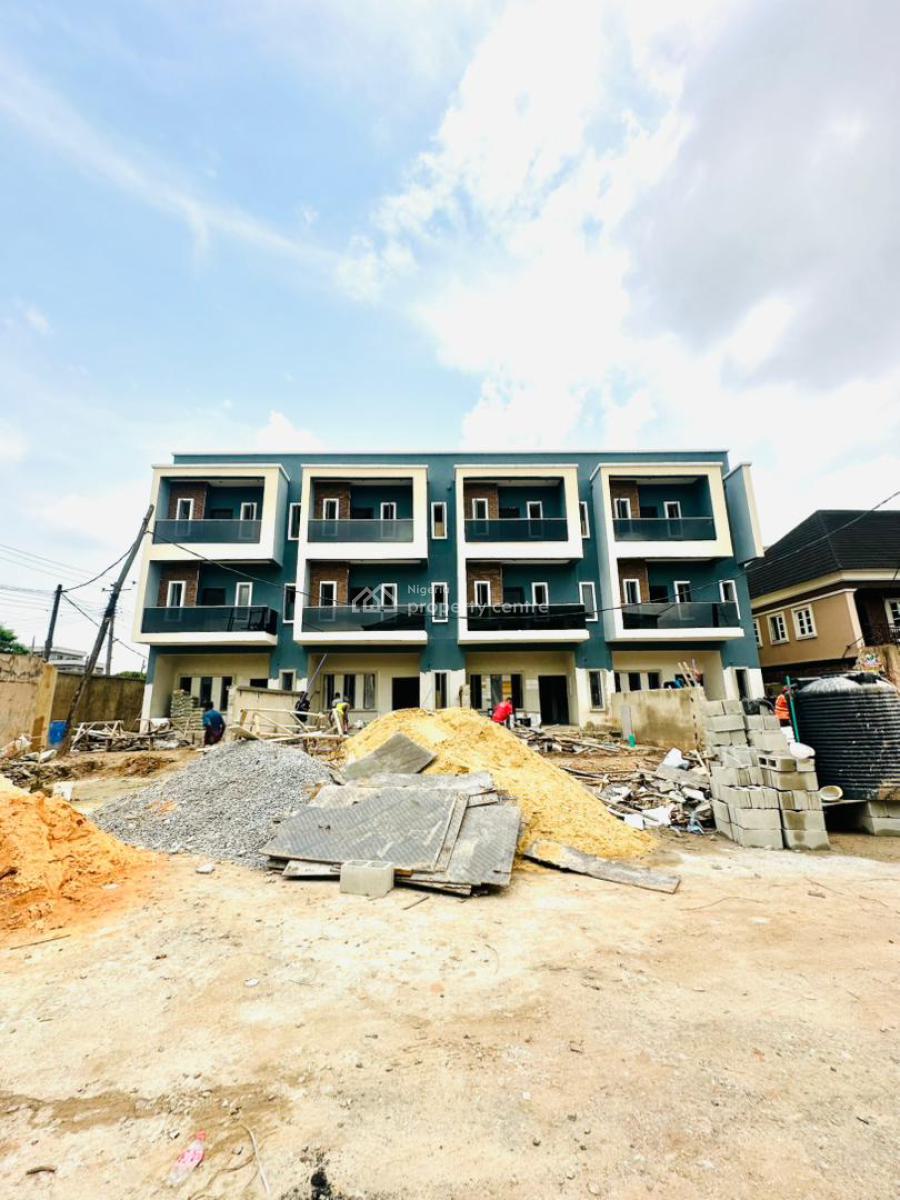 Spaciously Built 4 Bedroom Terrace  Duplex with Bq, Adeniyi Jones, Ikeja, Lagos, Terraced Duplex for Sale