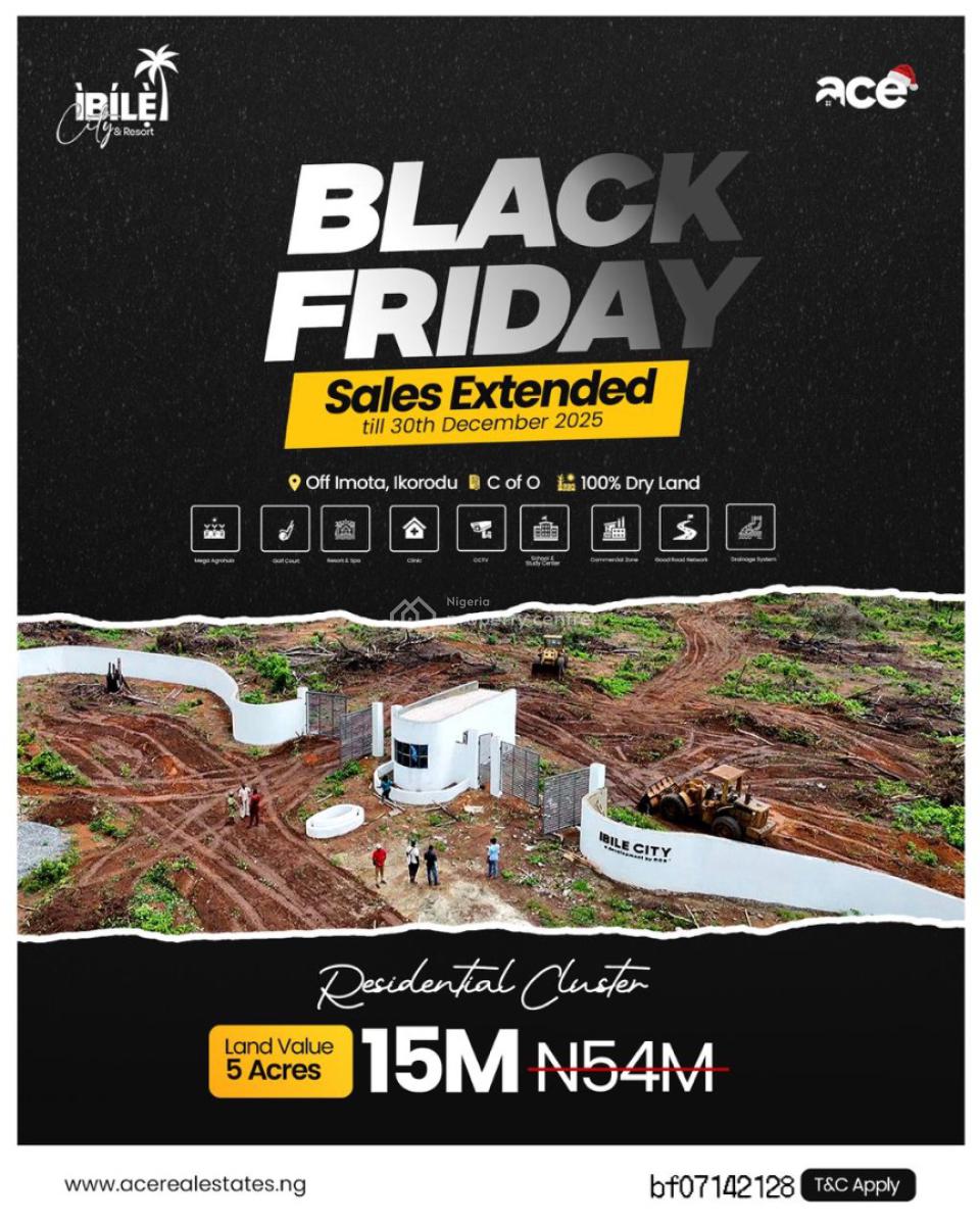 Black Friday December Promo Offer, Ibile City and Resort, Imota, Ikorodu, Lagos, Residential Land for Sale