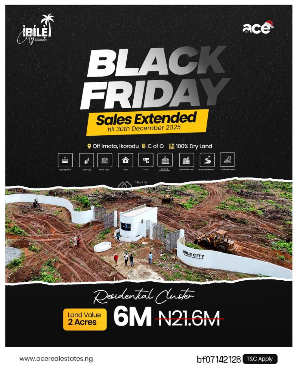 Black Friday December Promo Offer, Ibile City and Resort, Imota, Ikorodu, Lagos, Residential Land for Sale