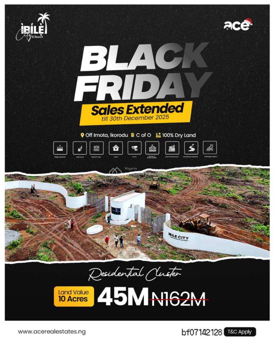Black Friday December Promo Offer, Ibile City and Resort, Imota, Ikorodu, Lagos, Residential Land for Sale