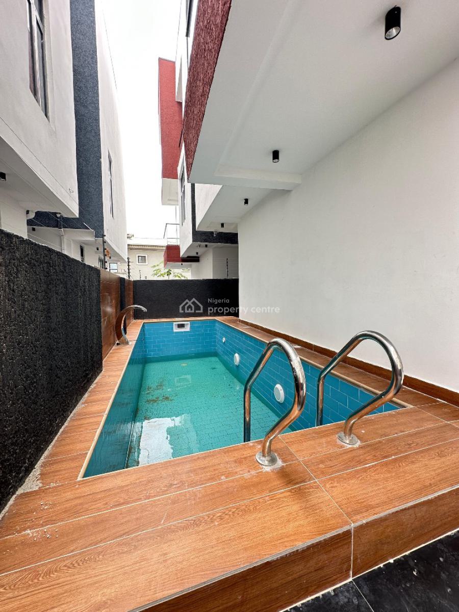 Plushly Built 5 Bedroom Fully Detached Duplex with Bq & Swimming Pool, Lekki Phase 1, Lekki, Lagos, Detached Duplex for Sale