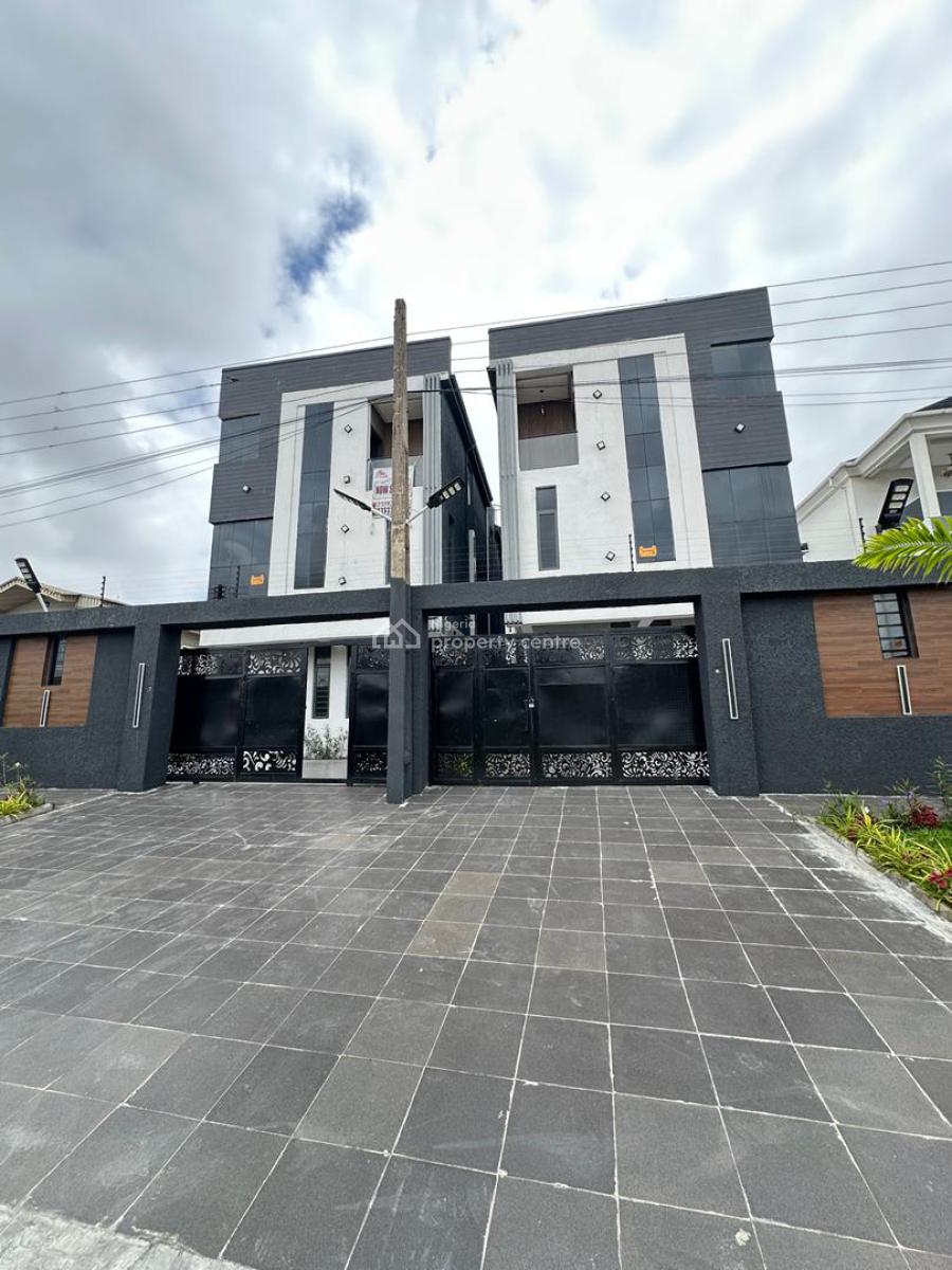 Plushly Built 5 Bedroom Fully Detached Duplex with Bq & Swimming Pool, Lekki Phase 1, Lekki, Lagos, Detached Duplex for Sale