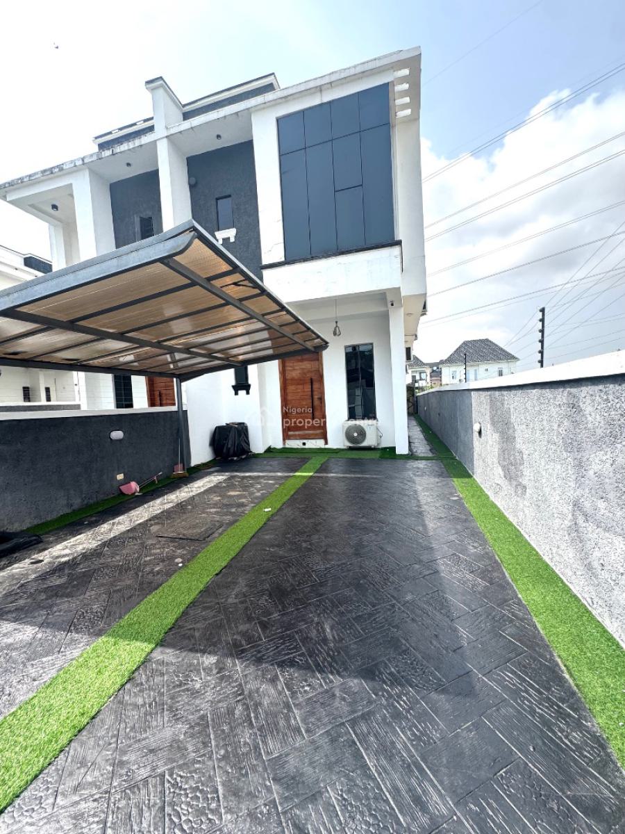 Fully Furnished 4 Bedroom Detached Home, Thomas Estate, Ajah, Lagos, Semi-detached Duplex for Rent