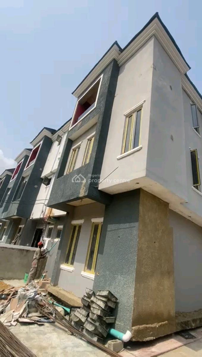 a Block of 6 Units 2 Nos of 4 Bedroom Terrace Duplex with Bq, Ifako, Gbagada, Lagos, Terraced Duplex for Sale