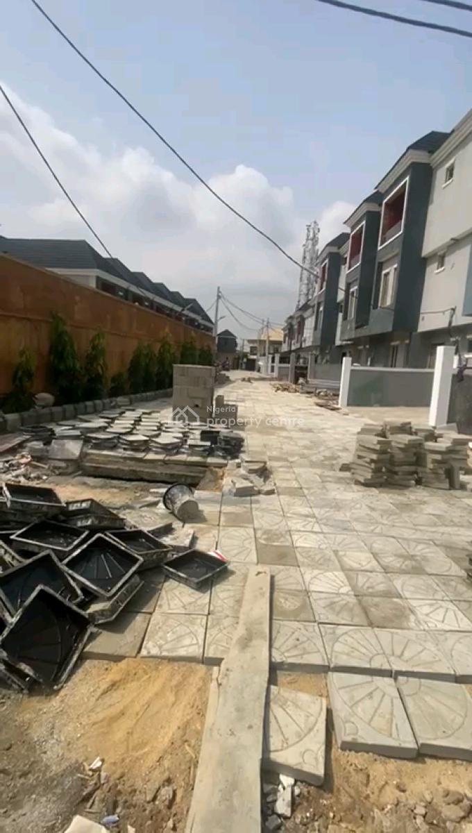 a Block of 6 Units 2 Nos of 4 Bedroom Terrace Duplex with Bq, Ifako, Gbagada, Lagos, Terraced Duplex for Sale