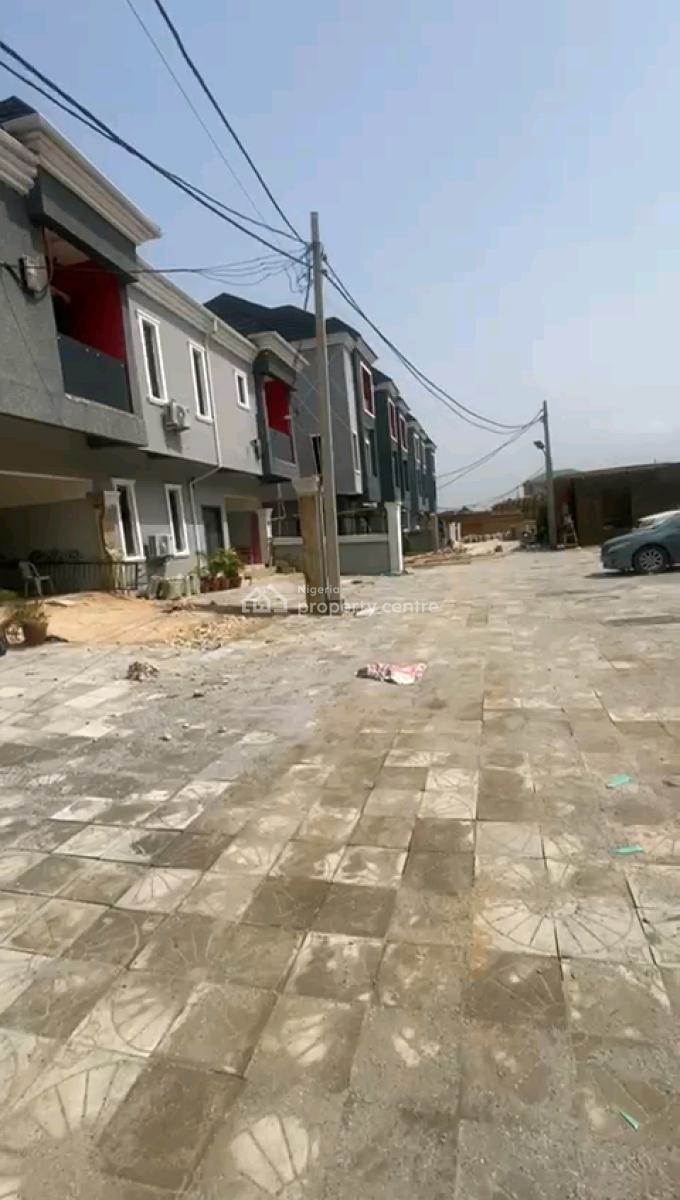 a Block of 6 Units 2 Nos of 4 Bedroom Terrace Duplex with Bq, Ifako, Gbagada, Lagos, Terraced Duplex for Sale
