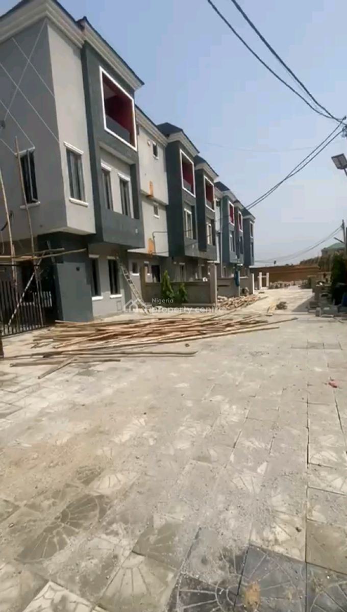 a Block of 6 Units 2 Nos of 4 Bedroom Terrace Duplex with Bq, Ifako, Gbagada, Lagos, Terraced Duplex for Sale