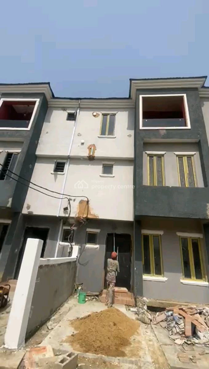 a Block of 6 Units 2 Nos of 4 Bedroom Terrace Duplex with Bq, Ifako, Gbagada, Lagos, Terraced Duplex for Sale