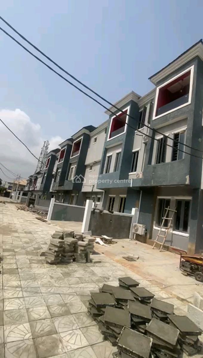 a Block of 6 Units 2 Nos of 4 Bedroom Terrace Duplex with Bq, Ifako, Gbagada, Lagos, Terraced Duplex for Sale