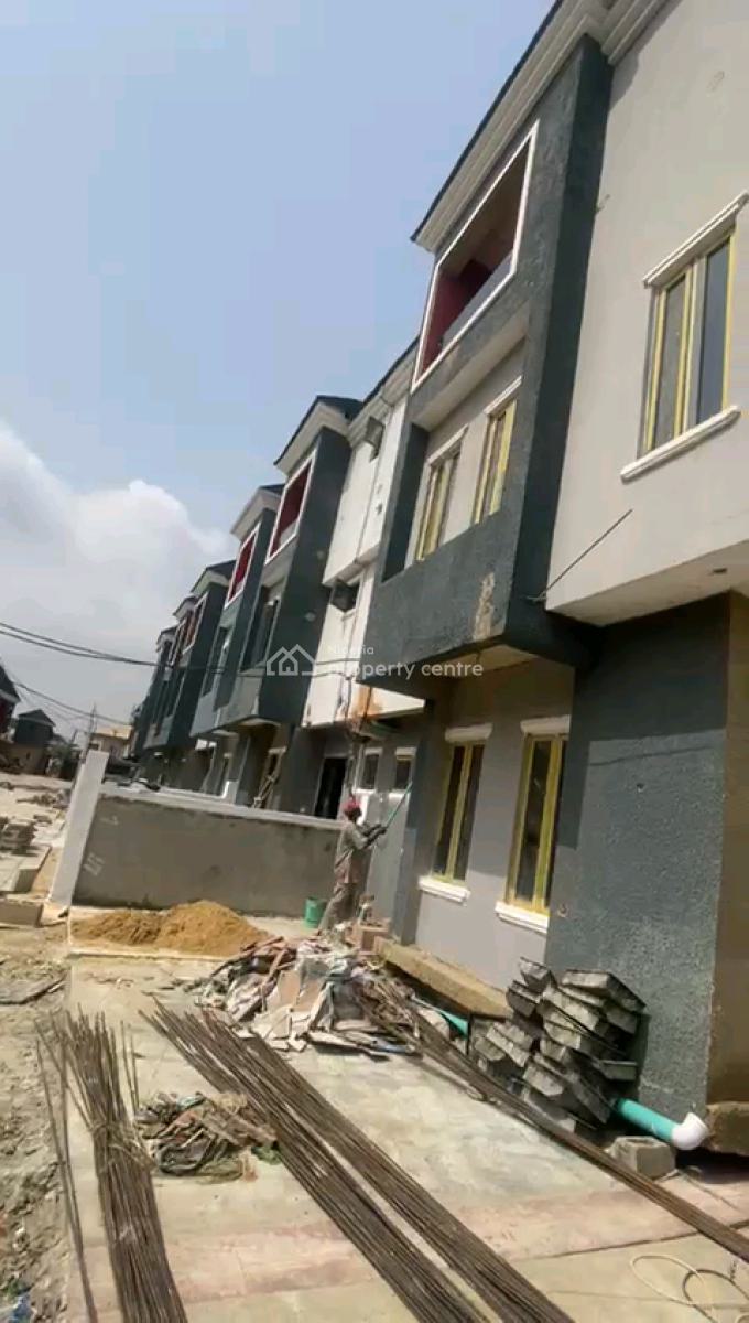 a Block of 6 Units 2 Nos of 4 Bedroom Terrace Duplex with Bq, Ifako, Gbagada, Lagos, Terraced Duplex for Sale