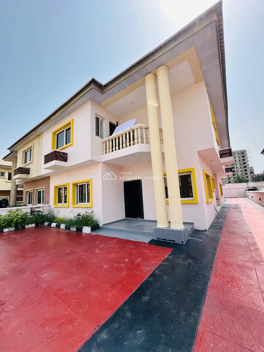 Beautifully Built 4 Bedroom Semi Detached Duplex with Bq, Victoria Island (vi), Lagos, Semi-detached Duplex for Rent