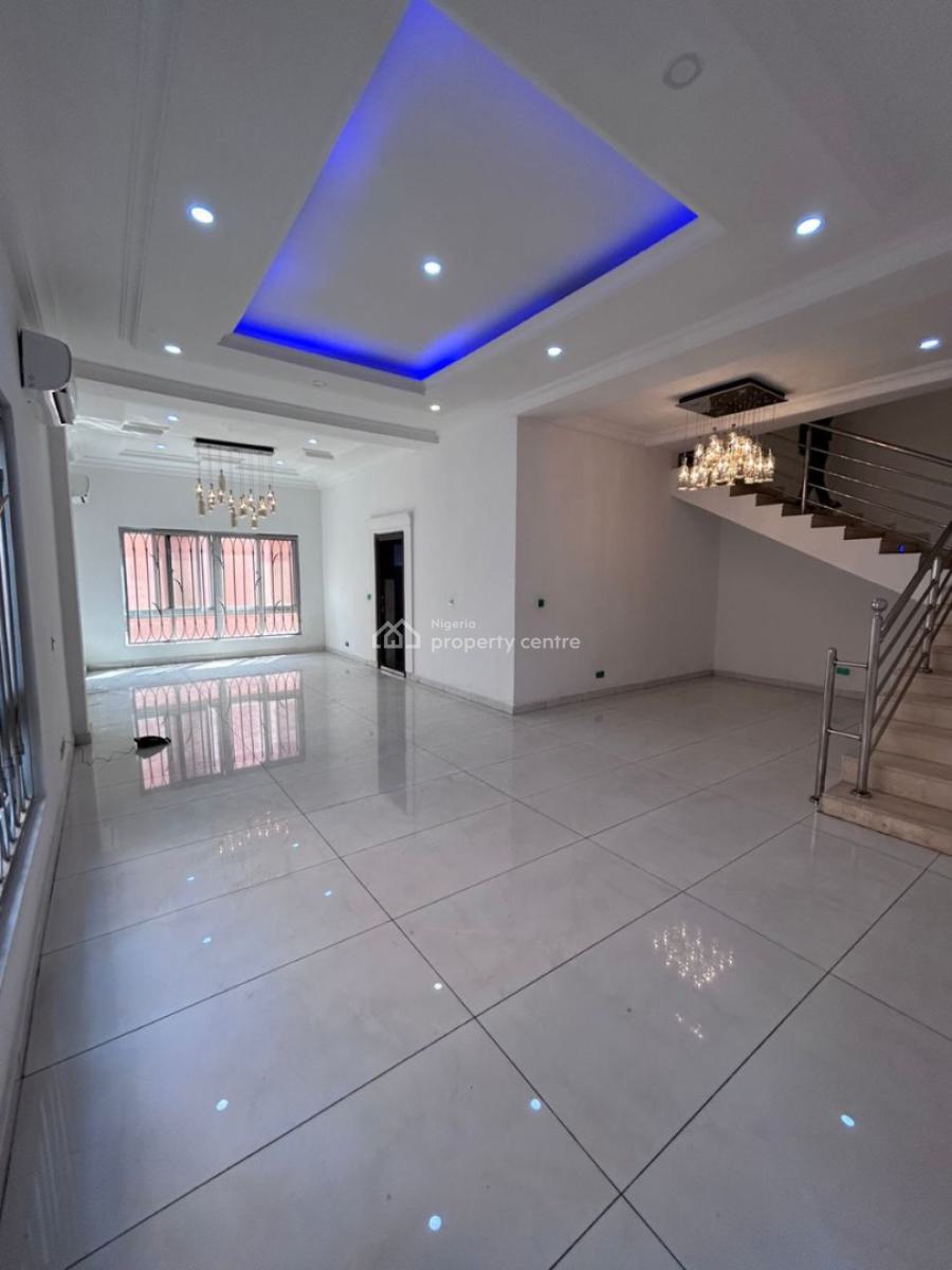 Fully Serviced Luxury 5 Bedroom Semi Detached Duplex with Pool, Phase 2, Osborne, Ikoyi, Lagos, Semi-detached Duplex for Rent