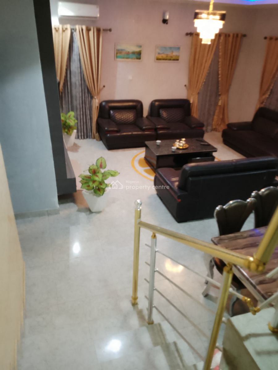Luxury Furnished Detached 4 Bedroom Duplex with Inverter and Gen., Lekki County, Ikota, Lekki, Lagos, Detached Duplex for Sale