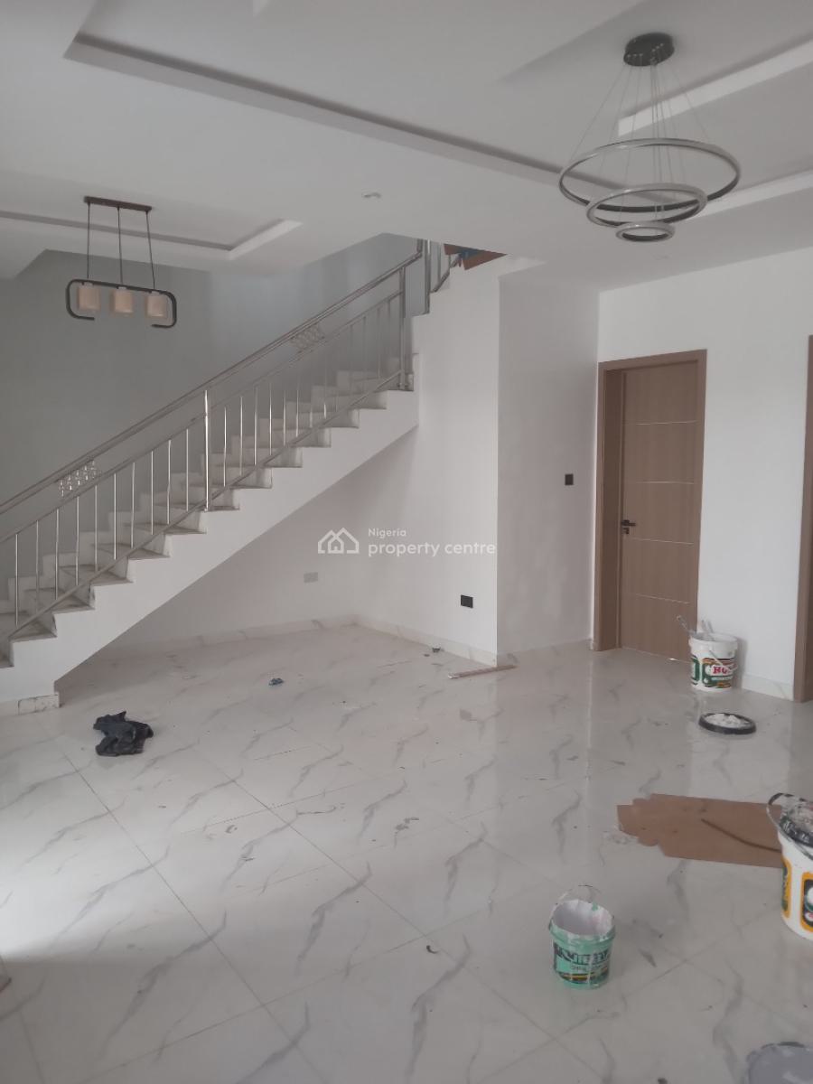4 Bedroom Terrace Duplex in a Secure Estate, Sangotedo, Ajah, Lagos, Terraced Duplex for Sale