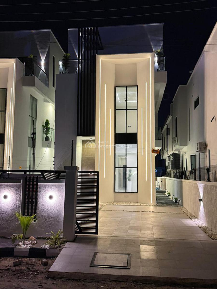 5 Bedroom Fully Detached with Bq Building Approval and C of O Available., Chevron, Lekki, Lagos, Detached Duplex for Sale