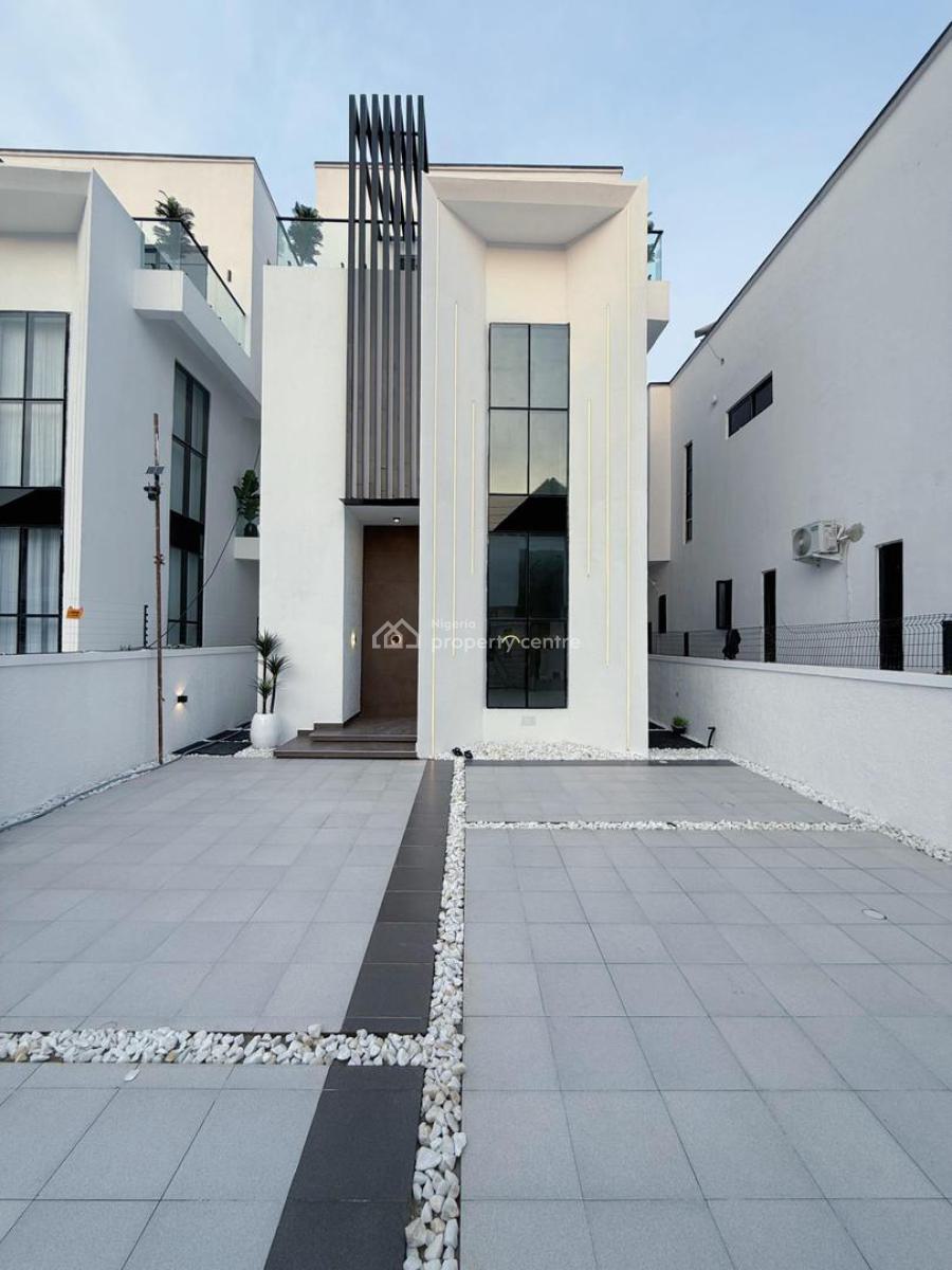 5 Bedroom Fully Detached with Bq Building Approval and C of O Available., Chevron, Lekki, Lagos, Detached Duplex for Sale