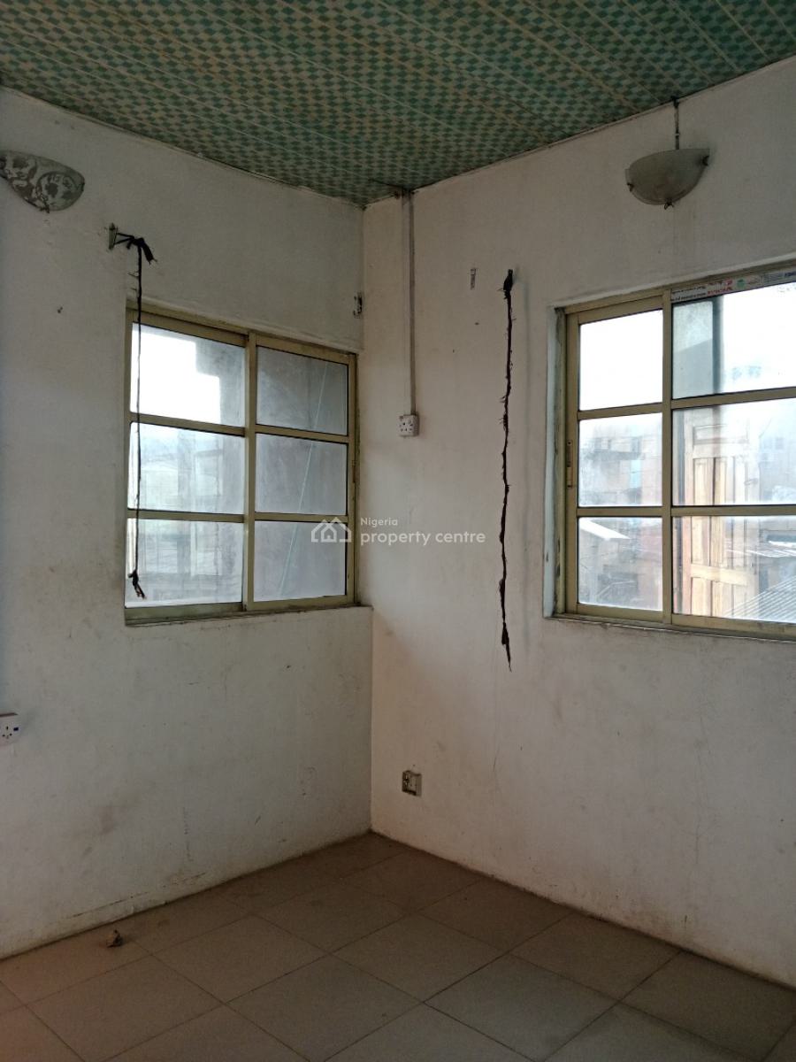 Clean Mini Flat Upstairs with Balcony, Oke Ira, Ogba, Ikeja, Lagos, Mini Flat (room and Parlour) for Rent