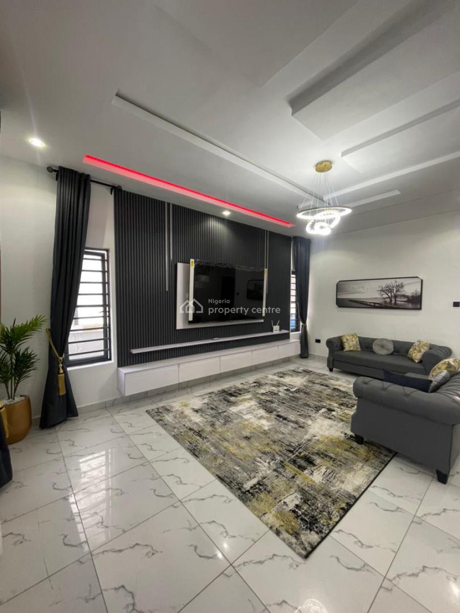 Newly Built & Furnished Luxury 4 Bedroom Fully Detached Duplex with Bq, Ikota, Lekki, Lagos, Detached Duplex for Rent